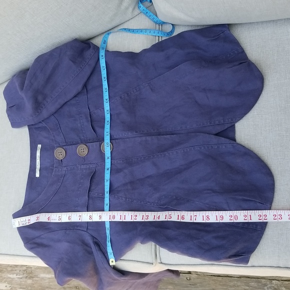 Part Two 100% Linen Jacket - Picture 12 of 15